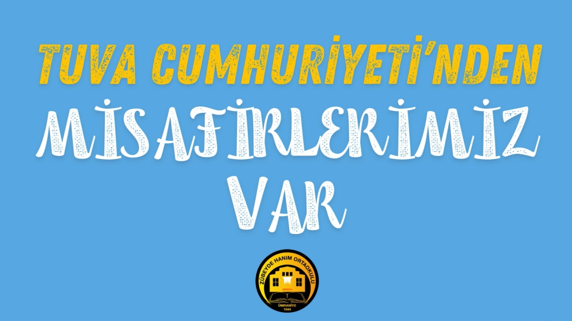 TUVA CUMHURİYETİNDEN MİSAFİRLERİMİZ VAR!